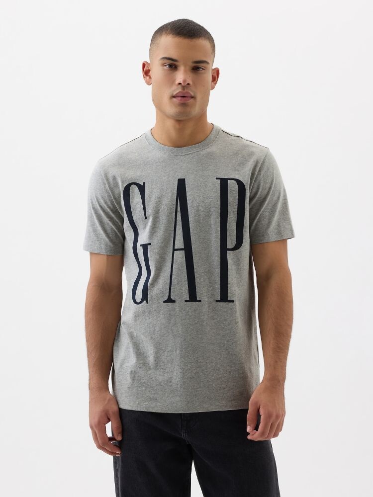 

Футболка с логотипом Gap, серый