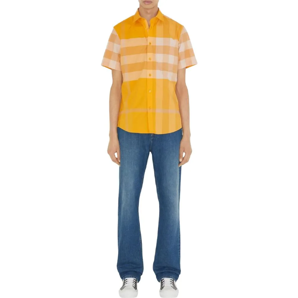 Рубашка мужская Burberry SS23 Tagetes Erecta Yellow — фото 3