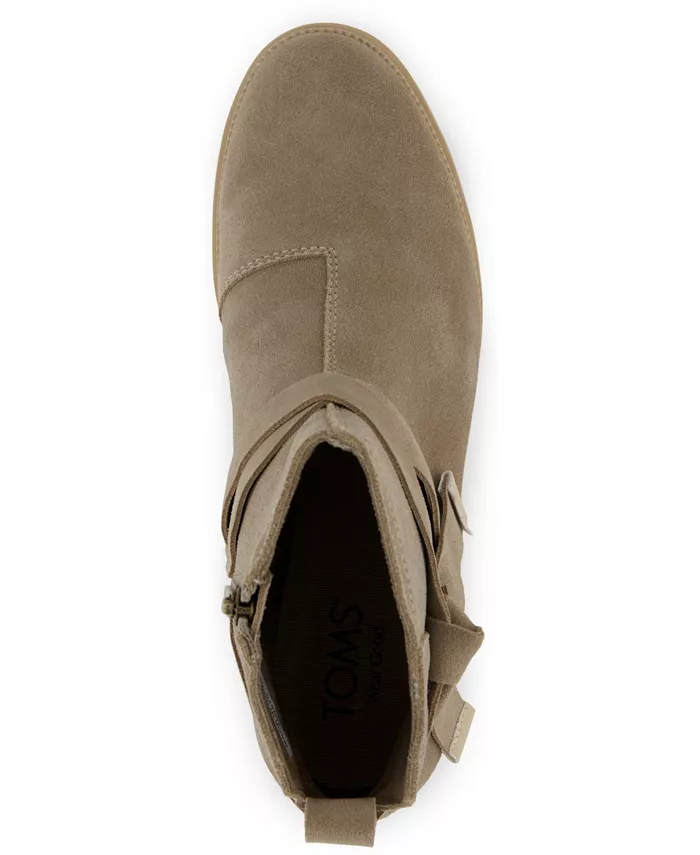 Женские ботинки Marlow на платформе Toms, загар/бежевый — фото 4