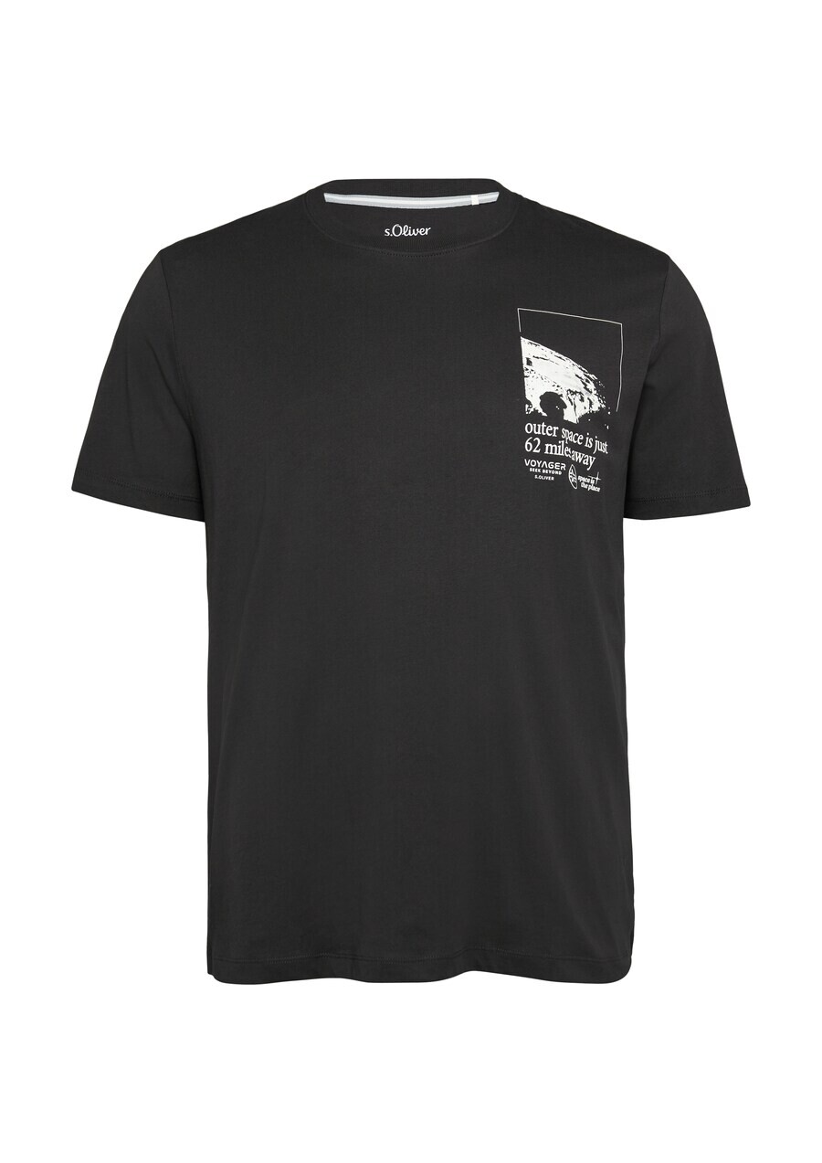 

Классическая футболка s.Oliver Shirt, черный