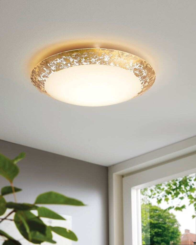 

Настенный и потолочный светильник Eglo Led Montenovo белое золото, белый