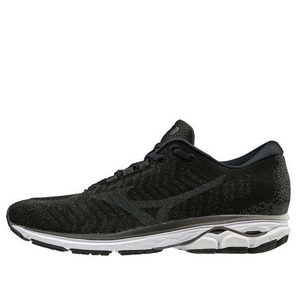 

Кроссовки wave rider waveknit 3 'black' Mizuno, черный