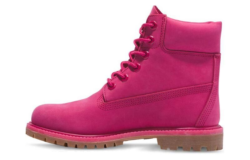 Ботинки женские Timberland 50th Anniversary Edition Premium 6 Inch, темно-розовый
