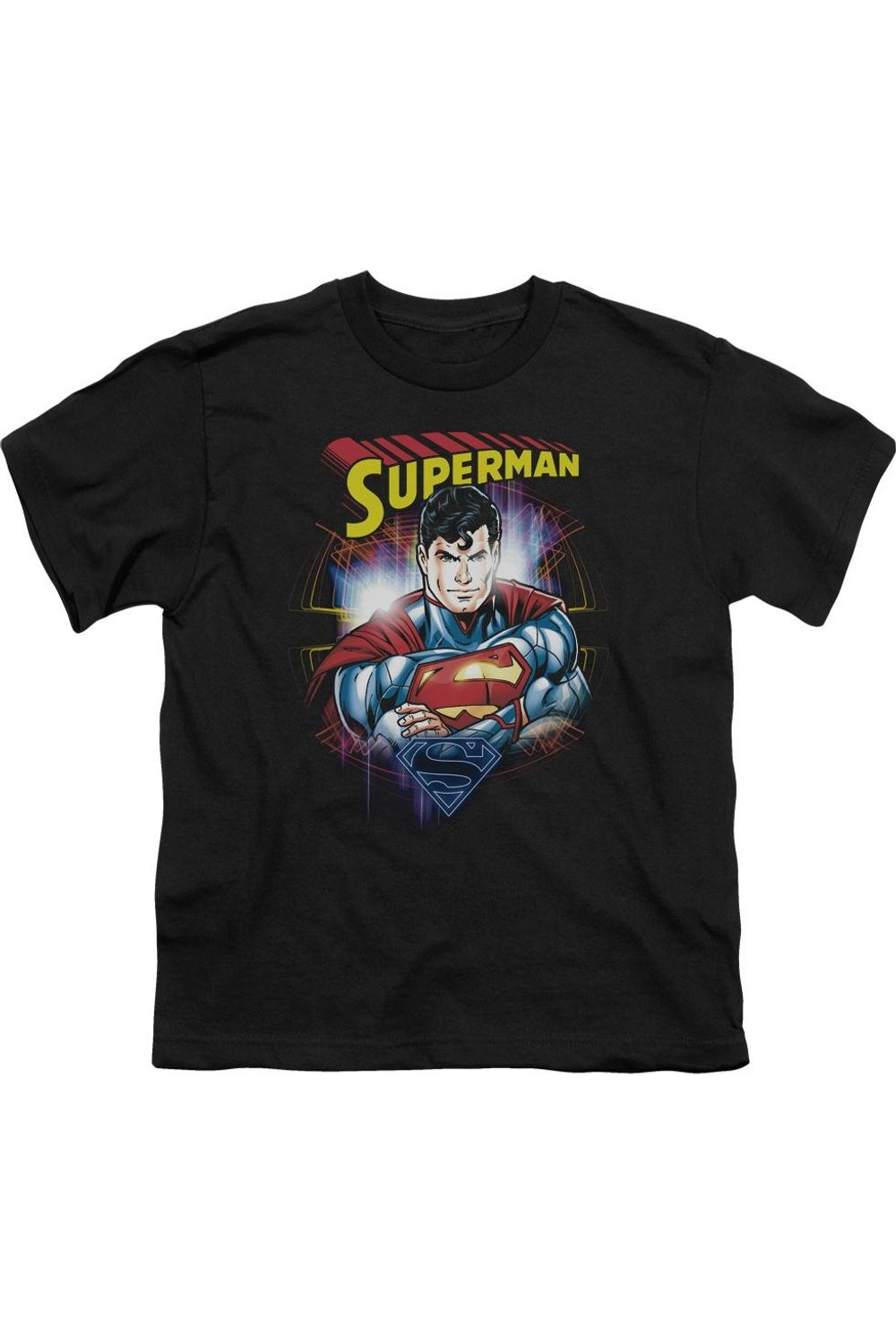 

Футболка с коротким рукавом "Superman Glam" для детей Gildan, черный