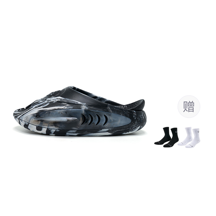 

Акула 2 слайд подводное течение RIGORER, Precision черный/Precision белый (Includes Basketball Socks *1)