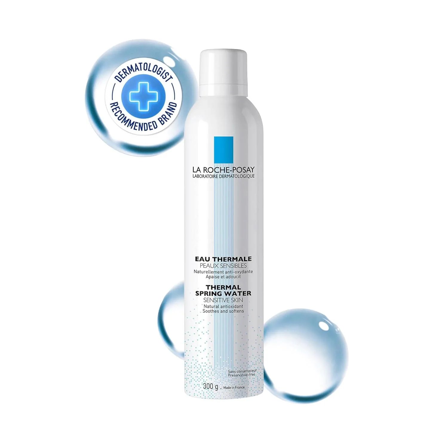 Термальная вода La Roche-Posay, увлажняющий спрей для лица с антиоксидантами для увлажнения и успокоения кожи. 286.34 г (1 шт.)