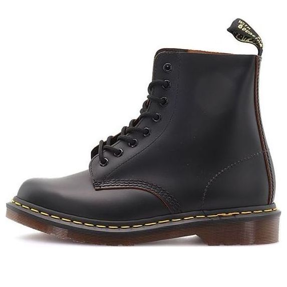 

Ботинки Dr. Martens 1460 Vintage Made In England Lace Up Boot 'Black Quilon' 12308001, черный