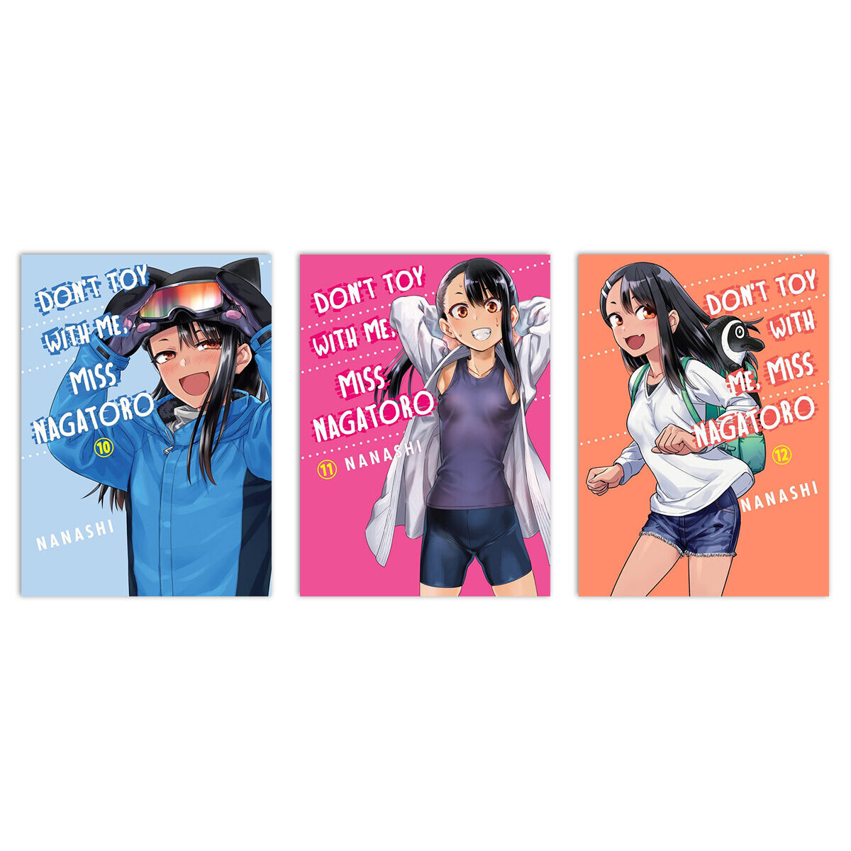 

Манга Don't Toy With Me Miss Nagatoro Manga (10-12) Bundle