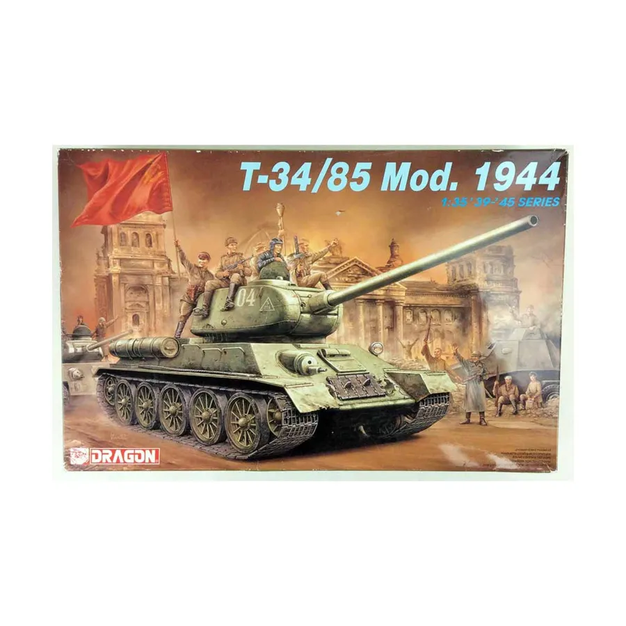 

Т-34/85 Мод. 1944 год, Dragon Models - '39 to '45 Series - Russia (1:35)