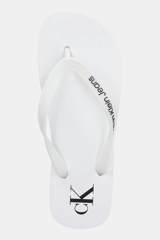 Шлепки Beach Sandal Flatplatform TPU Calvin Klein Jeans, белый — фото 4