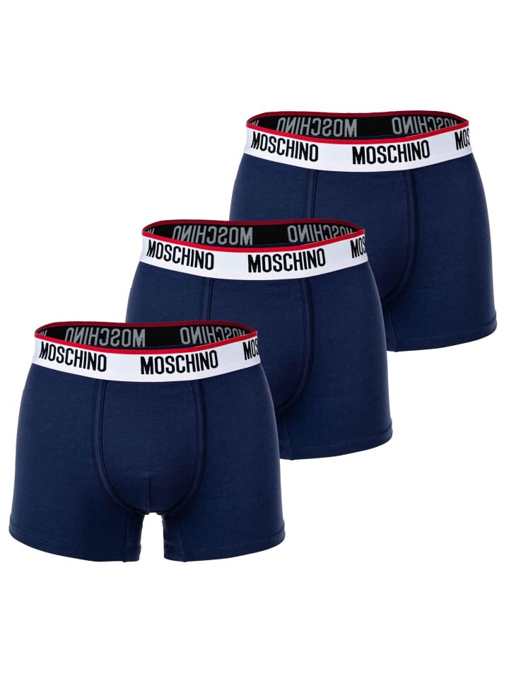 

Боксеры Moschino short 3er Pack, темно-синий