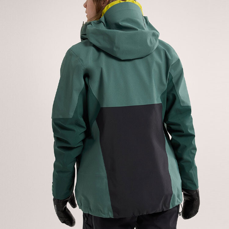 Женская лыжная куртка Arcteryx, зеленый — фото 4