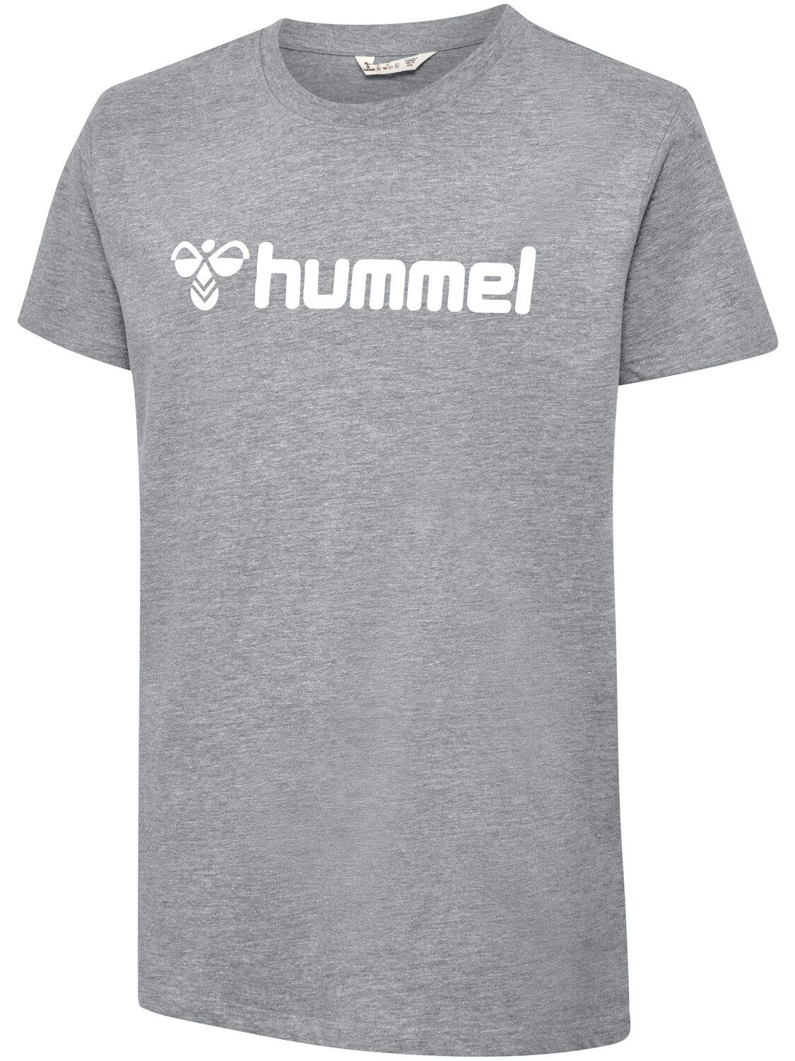 Футболка Hummel S/S Hmlgo 2.0 Logo S/S Kids, серый меланж — фото 4