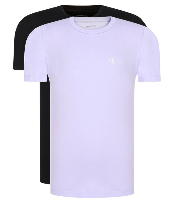 

Футболки 2 шт. Slim fit Calvin Klein Jeans, лавандовый