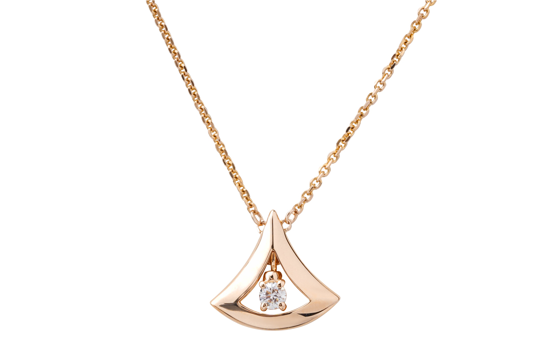 Bvlgari Колье Divas' Dream Series из розового золота 18 карат, унисекс — фото 2