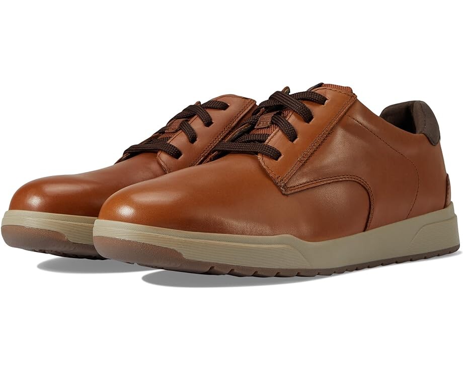 

Кроссовки Rockport Bronson Plain Toe, цвет Tan Leather, Бежевый, Кроссовки Rockport Bronson Plain Toe, цвет Tan Leather