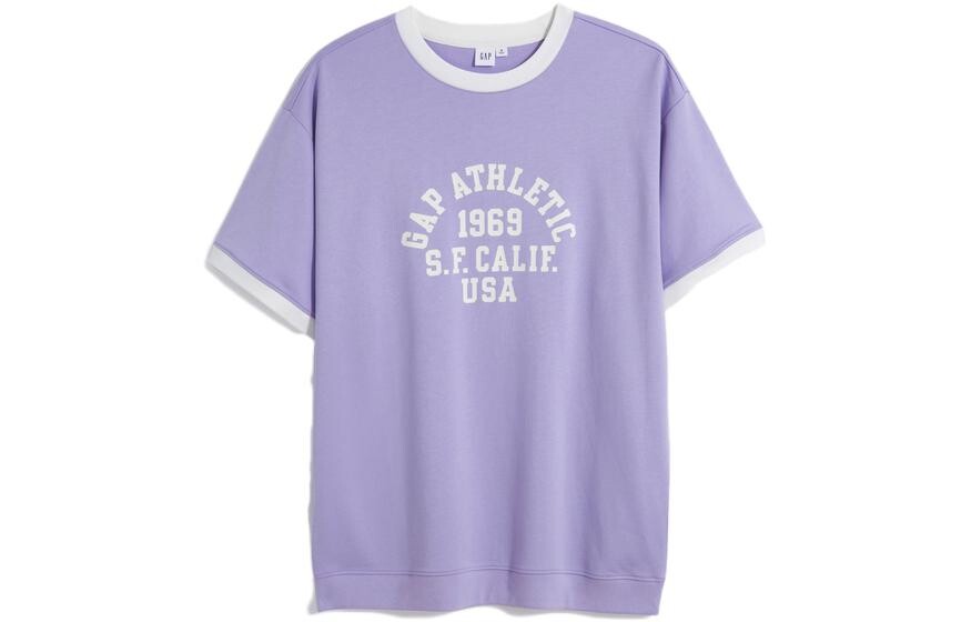 

Футболка мужская Gap, светло-фиолетовый
