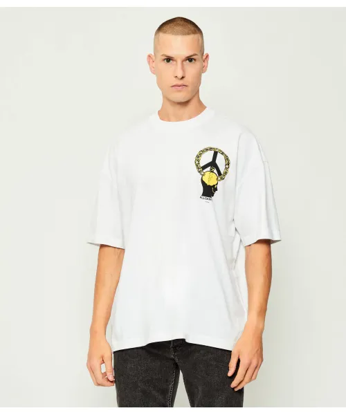 

Футболка прикручена Oversize fit All Saints, белый