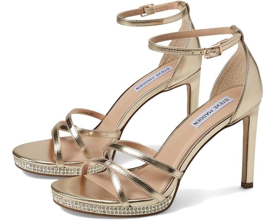

Туфли Steve Madden Kammi Heeled Sandal, золотой