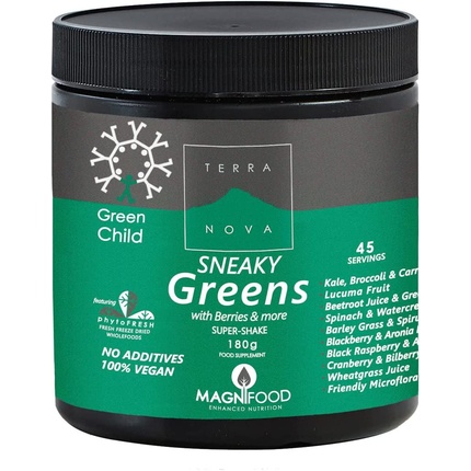 

Супер-коктейль Terranova Green Child Sneaky Green 180 г - 45 порций