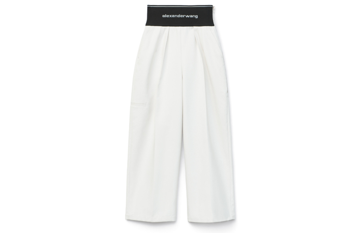 

Повседневные брюки женские белые Alexander Wang