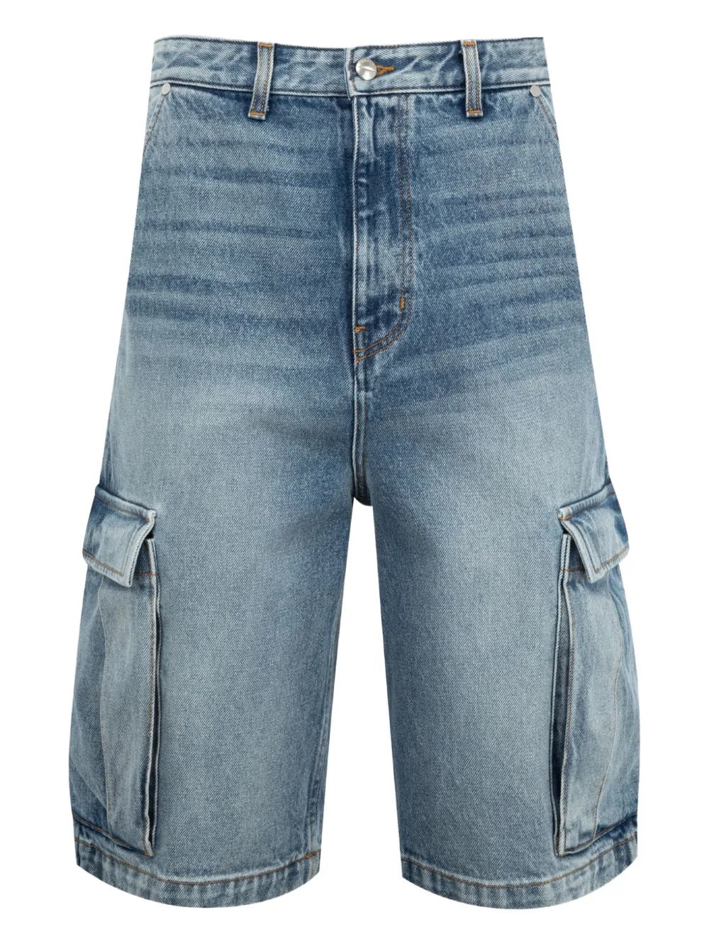 

Джинсовые шорты карго RHUDE, синий