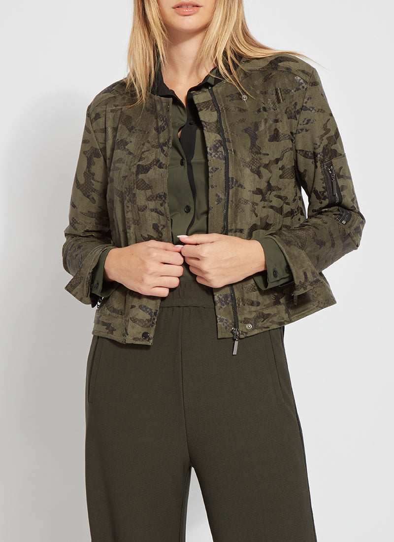 

Куртка-бомбер Тони Lyssé New York, цвет camo texture
