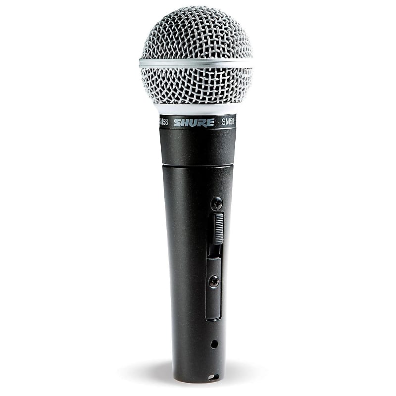 

Динамический вокальный микрофон Shure SM58S Handheld Cardioid Dynamic Microphone with On / Off Switch