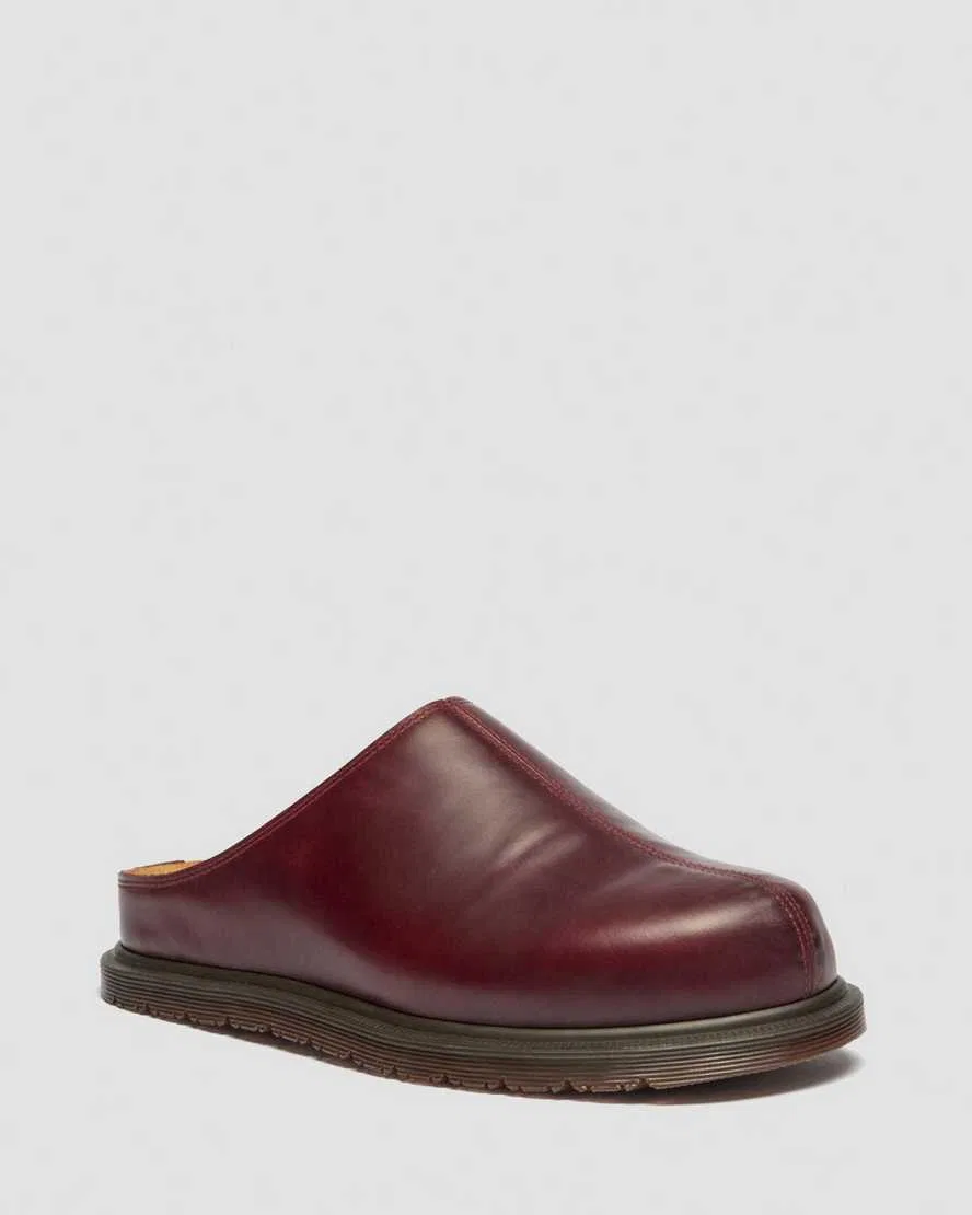 Кожаные мюли из Сан-Орлеана Dr Martens, красный