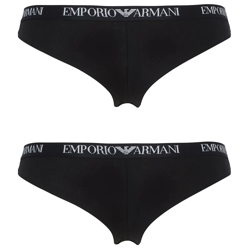 Трусики Emporio Armani EW000404_AF13033, 2 шт, черный — фото 4