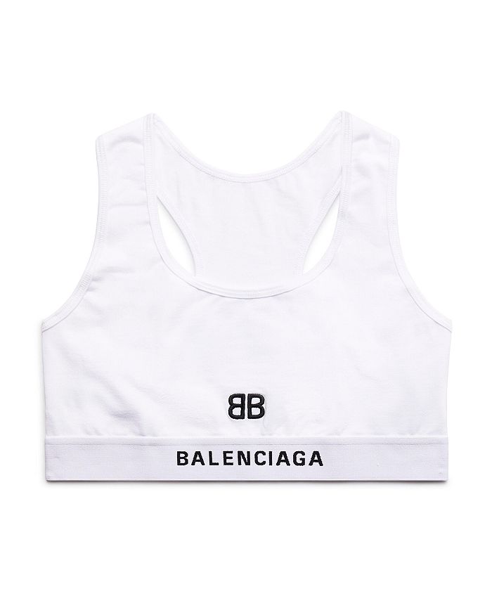 

Спортивный бюстгальтер Balenciaga, белый