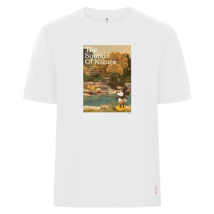 

GQ Футболка Disney Embrace Forest белая, размер S, White
