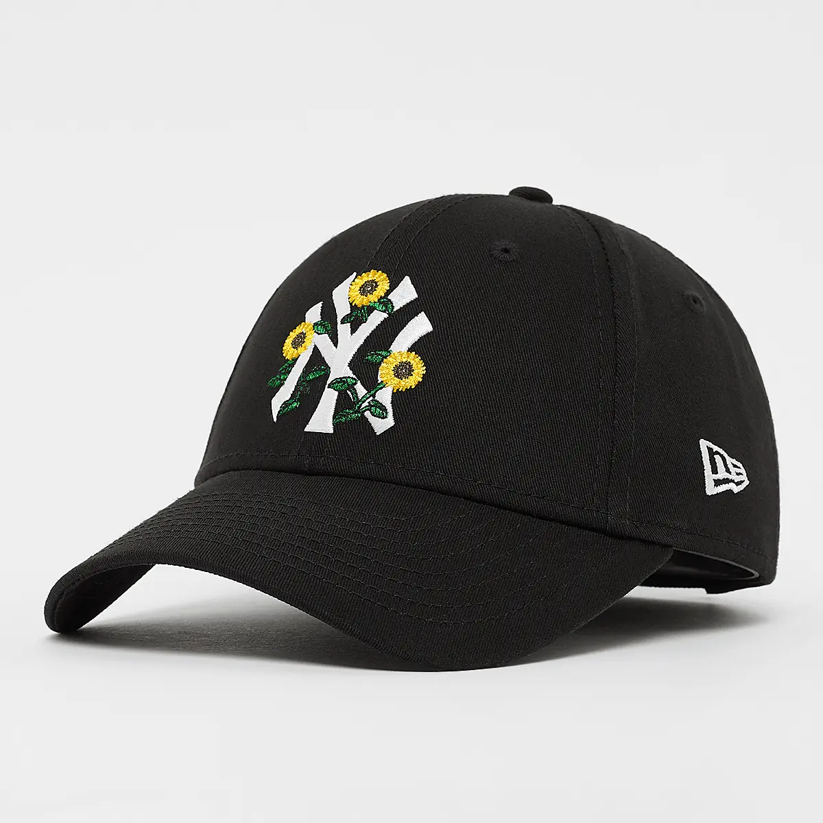 

Бейсболка New Era 9Forty Female Floral in MLB New York Yankees, черно-белый