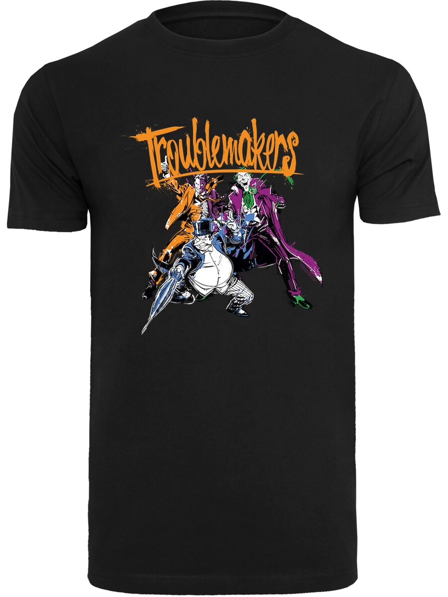 

Рубашка F4NT4STIC DC Comics Batman Troublemakers, черный