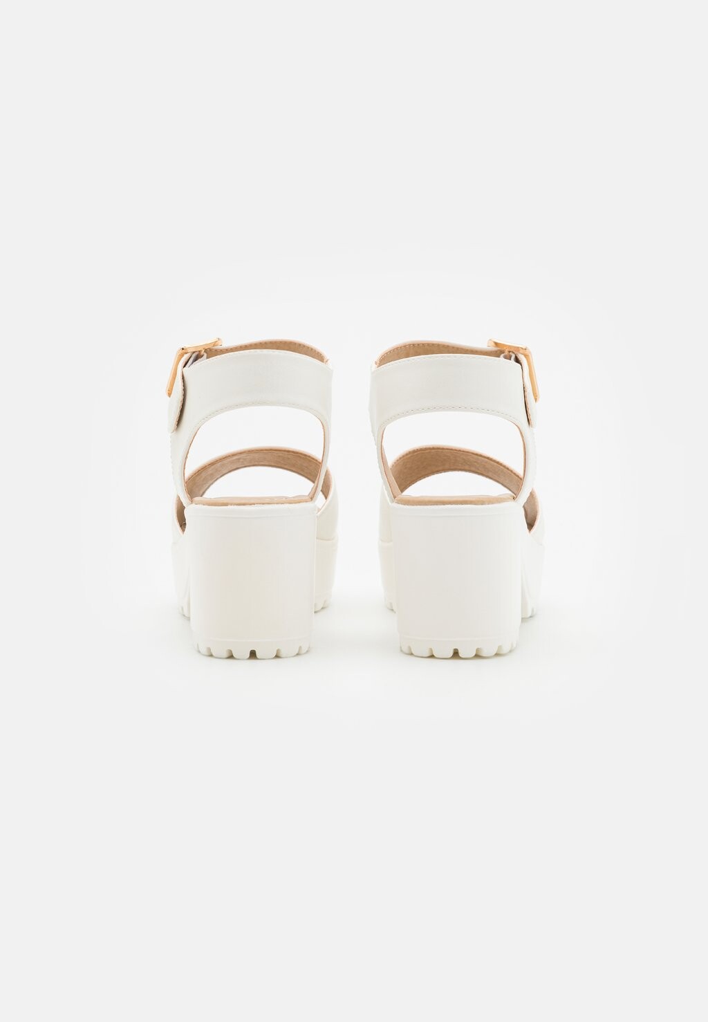 Босоножки на платформе Chunky Koi Footwear, белый