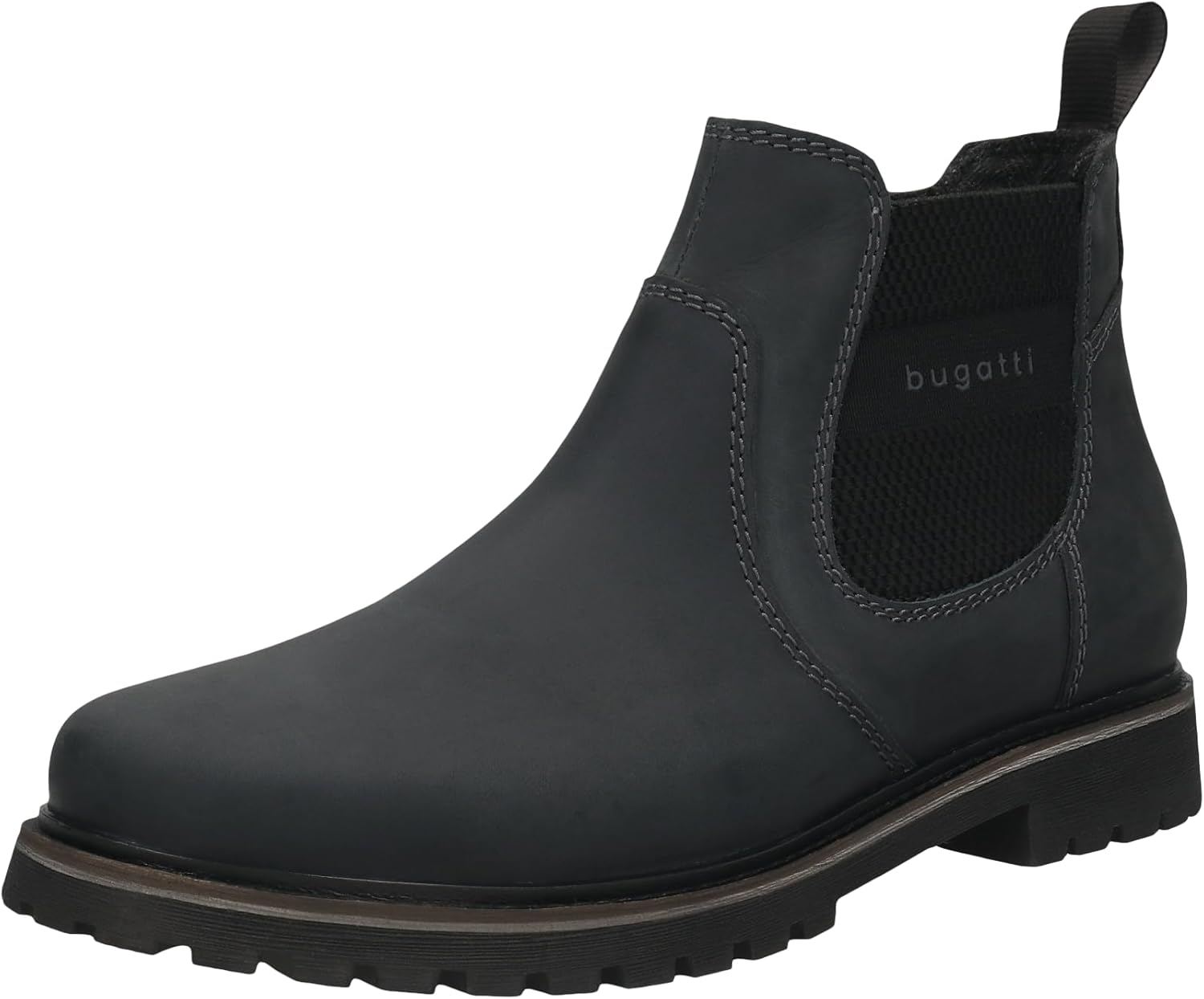 

Мужские современные ботинки Bugatti с утепленной подкладкой, темно-серый