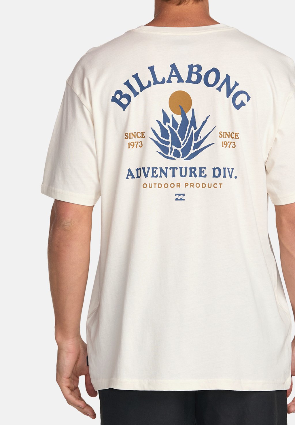 

Футболка с принтом Billabong, кремовый