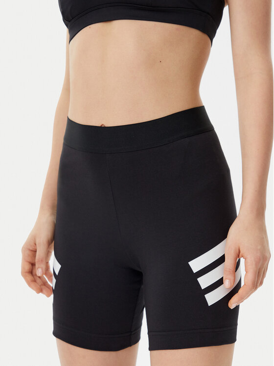 Облегающие байкерские шорты Future Icons 3-Stripes JE0164 Adidas, черный — фото 4