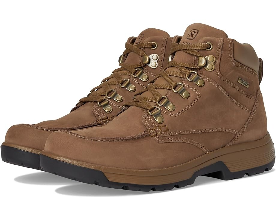 

Ботинки Rockport Ezra Waterproof Boots, цвет Taupe Leather