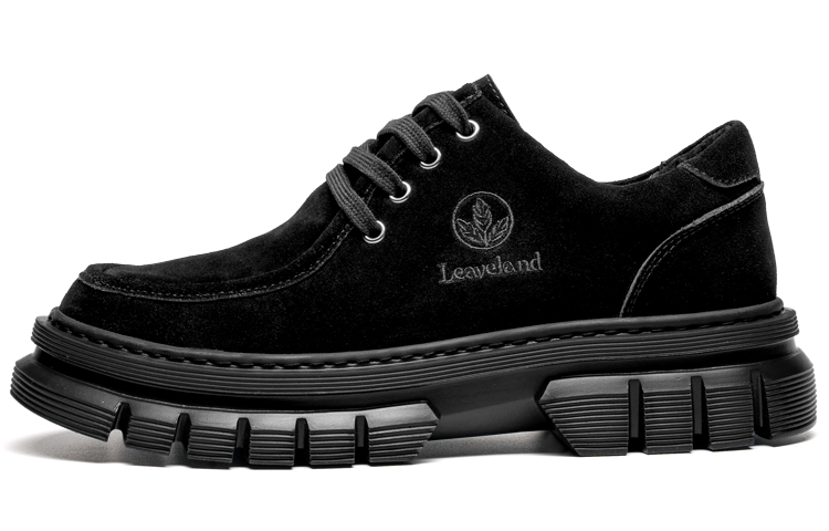 

Рабочие ботинки мужские низкие черно-коричневые LEAVELAND, Черный, Рабочие ботинки мужские низкие черно-коричневые LEAVELAND