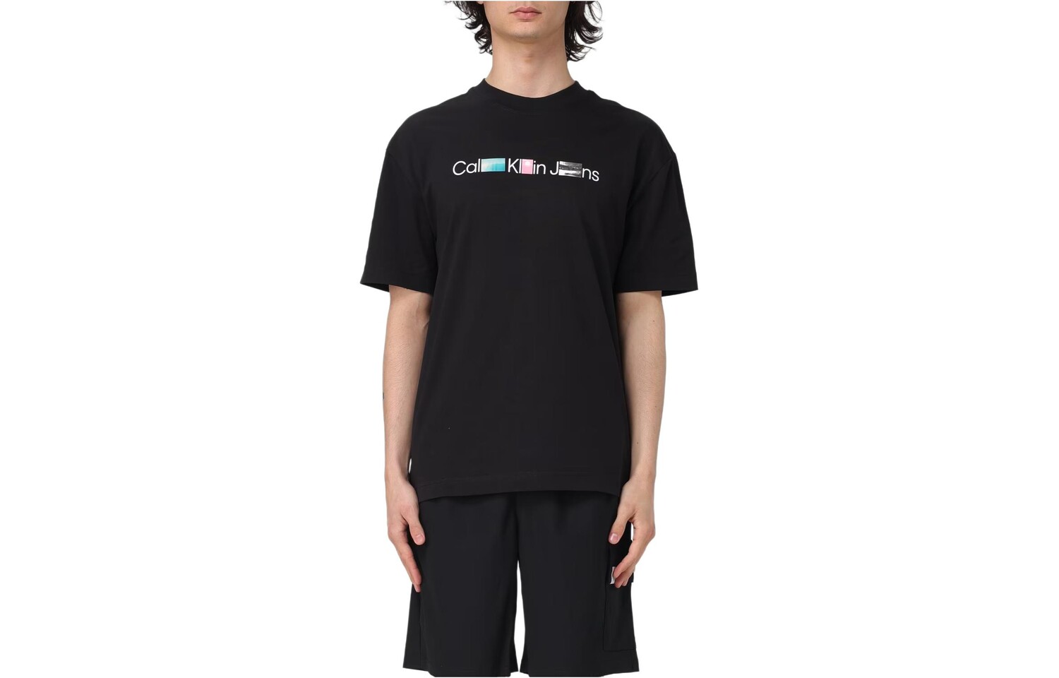

Мужская футболка Calvin Klein, цвет Black
