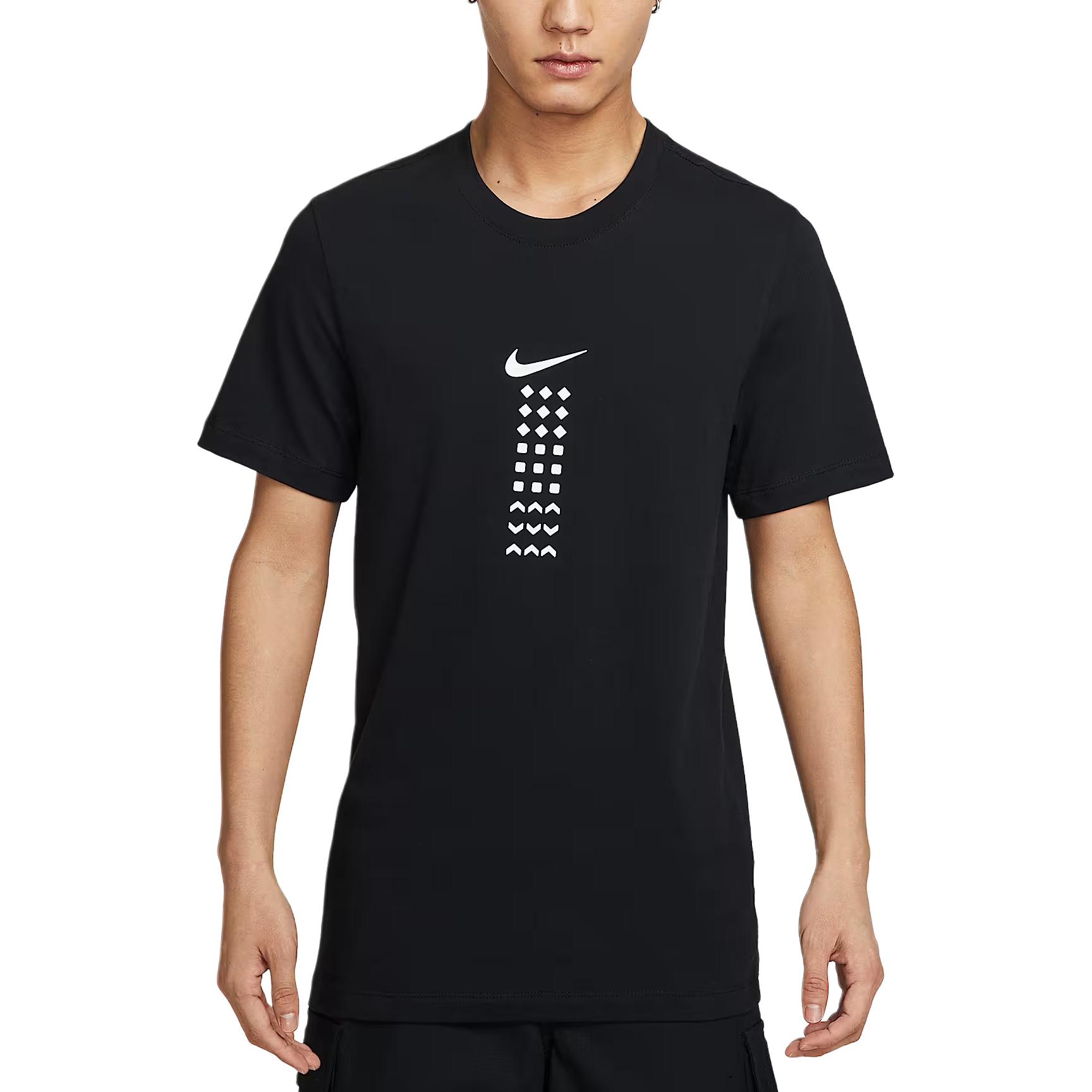 Nike Футболка мужская черная — фото 2