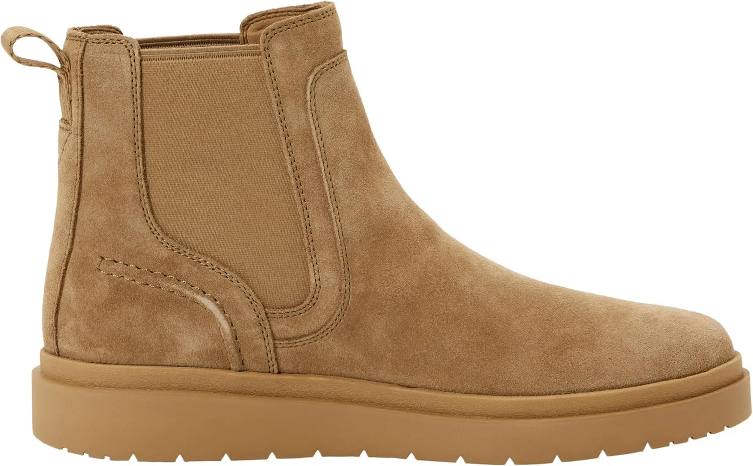Ботинки Clarks Herren Paulton EasyChelsea-Stiefel, Khaki Nubuck — фото 4