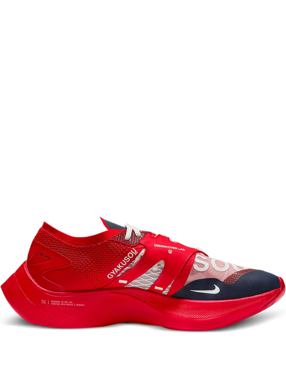 

Кроссовки ZoomX Vaporfly Red из коллаборации с Gyakusou Nike, красный