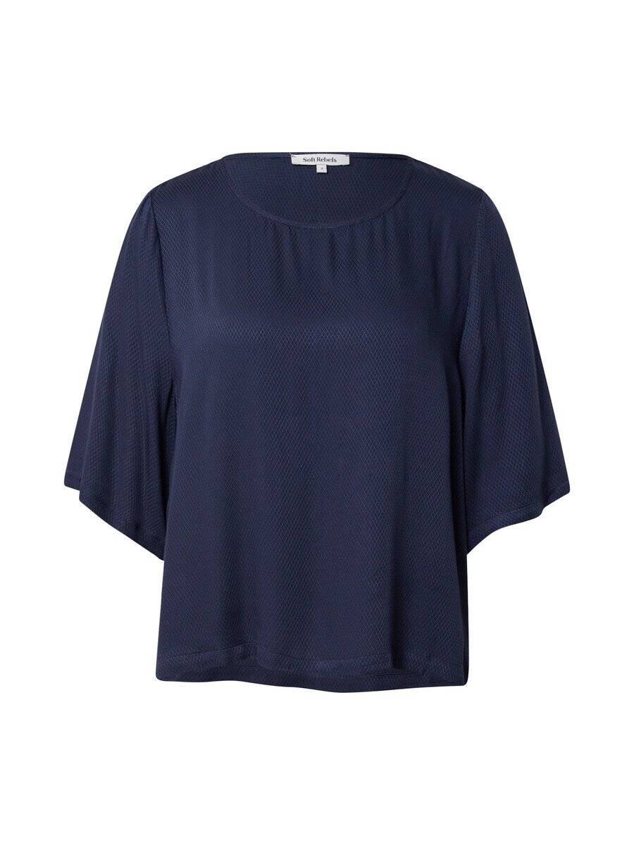 

Блузка с коротким рукавом Soft Rebels Blouse Callie, ночной синий