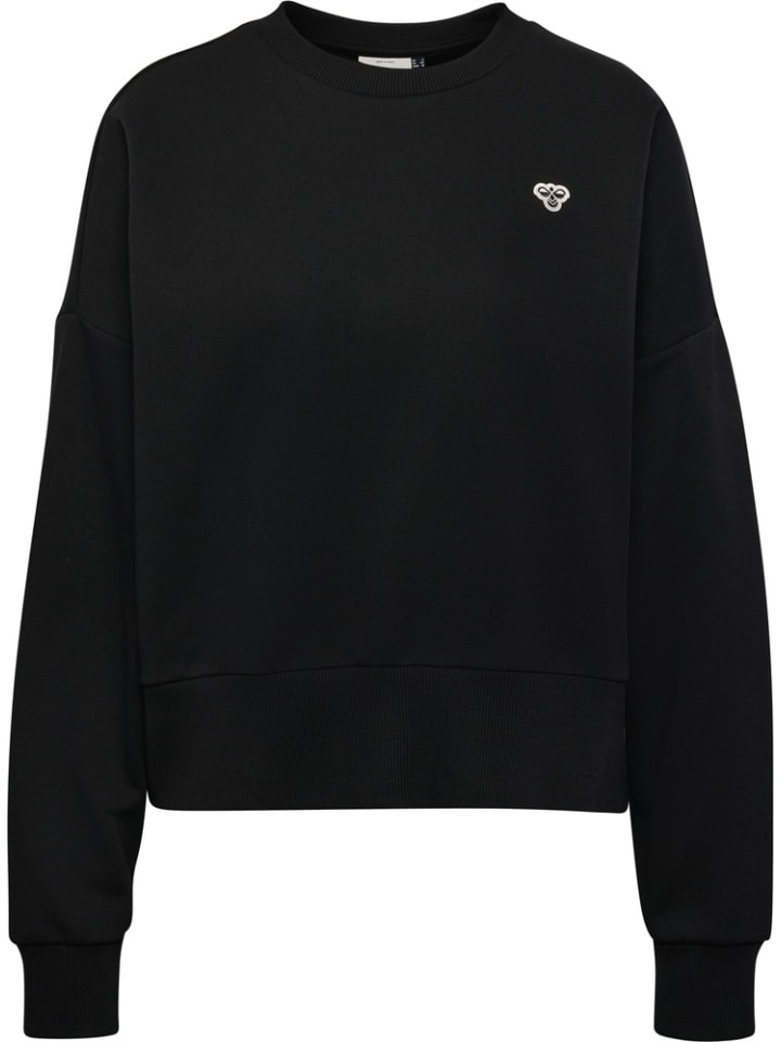 

Свитер Boxy W Crewneck Bee черного цвета Hummel