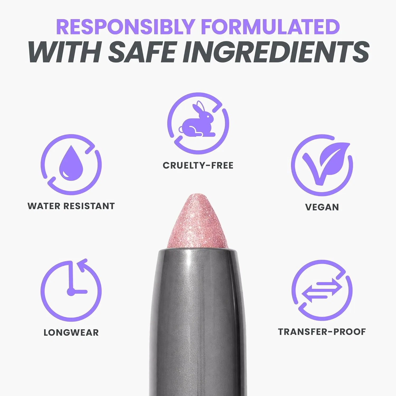 Водостойкий карандаш для теней Wonderskin IYKYK Eyeshadow Pencil Wonderskin, Pink Quartz — фото 4