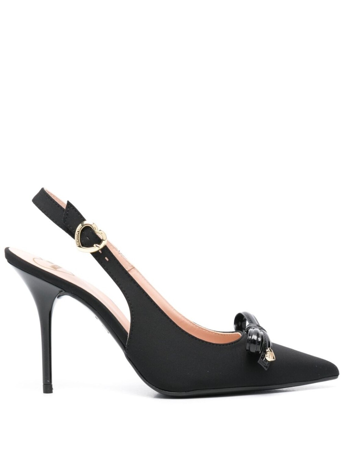 Love Moschino туфли Sleek Bow 95, черный