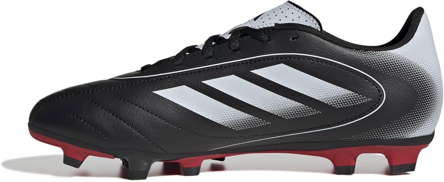 

Кроссовки adidas Goletto IX для взрослых, унисекс, для твердой поверхности, белый/черный/алый