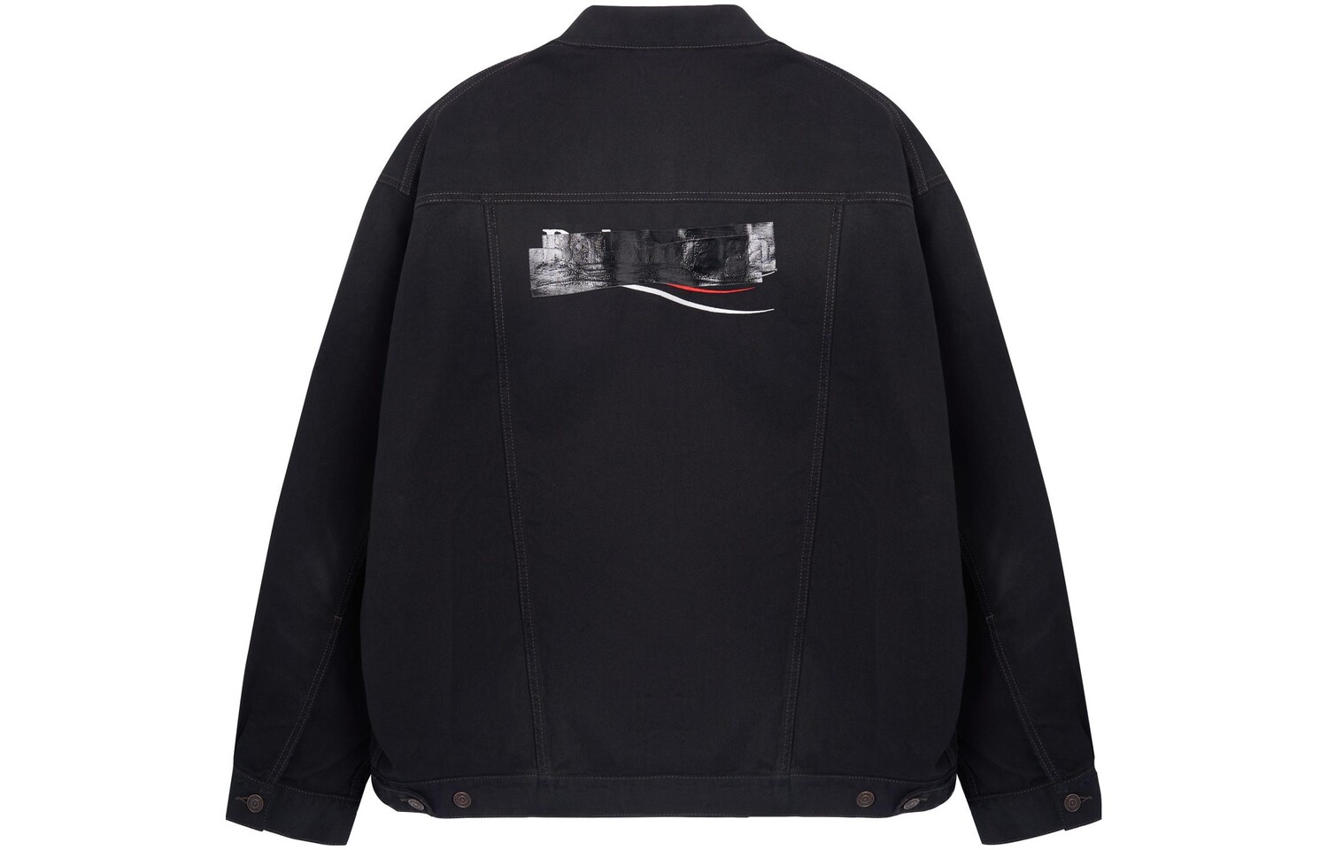 

Женская джинсовая куртка Balenciaga, черный